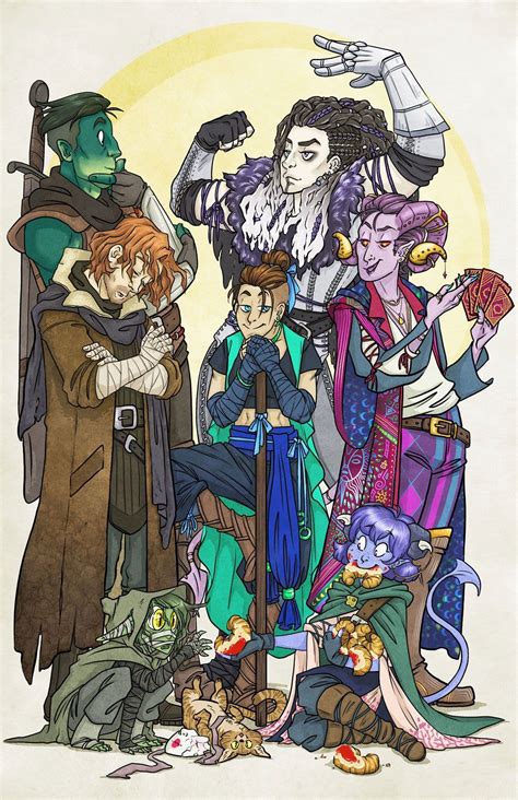 Gallery Critical Role Fan Art Undercurrents Geek And Sundry Critical Role Characters