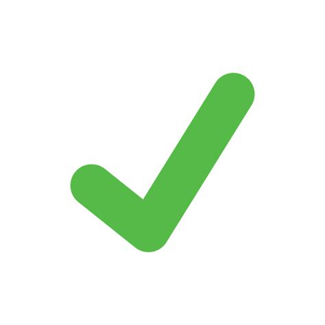 Green Tick Png