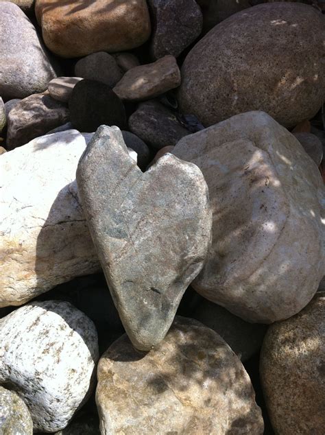 Heart Stone Stone Heart Stone Heart Shapes