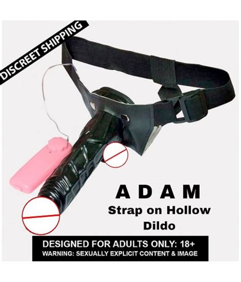 Black Strap On Hollow Female Dildo Sex Toy StrapOn Dildo With Vibration Women Sex Buy Black