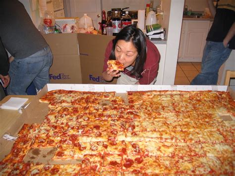 Massive Pizza 150 Slice Largest Commercially Available