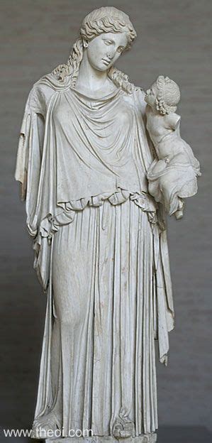 Her physical appearance was also directly related to her status as the goddess of peace and of the spring. Irene & Infant Plutus - Ancient Greco-Roman Statue