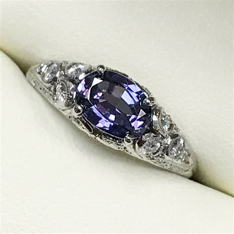 Natural Alexandrite Engagement Ring The Best Original Gemstone