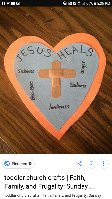 Jesus Heals Craft Sunday School Crafts For Kids Bible School Crafts