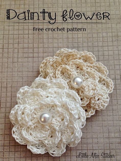 Check out the crafts you can make with these flowers in the crafts section below. Dainty DIY Crochet Flowers With Free Pattern