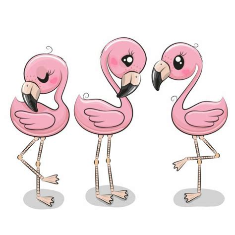 Cute Flamingo Clipart Virtpe