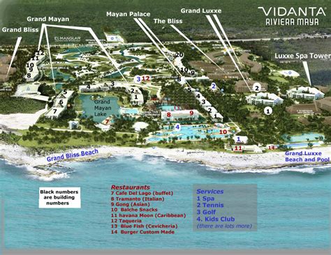 Grand Mayan Palace Cancun Map