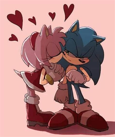 Pin By Paula On Sonamy Classic Modern Boom Sonic And Amy Sonic