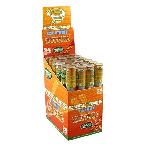 Cyclones generally occur in 3 stages : 1 Box Cyclones CLEAR "Tiki Tango" Cones Transparent ...