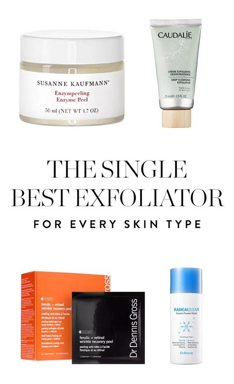 the single best exfoliator for every skin type purewow face beauty skincare skin care