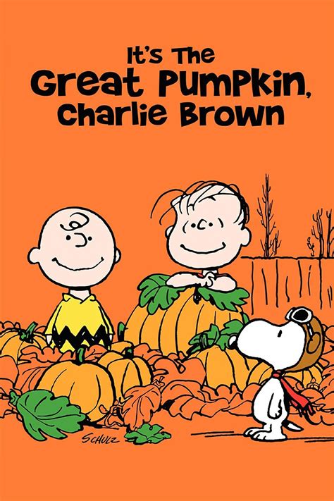 Its The Great Pumpkin Charlie Brown 1966 The Poster Database Tpdb