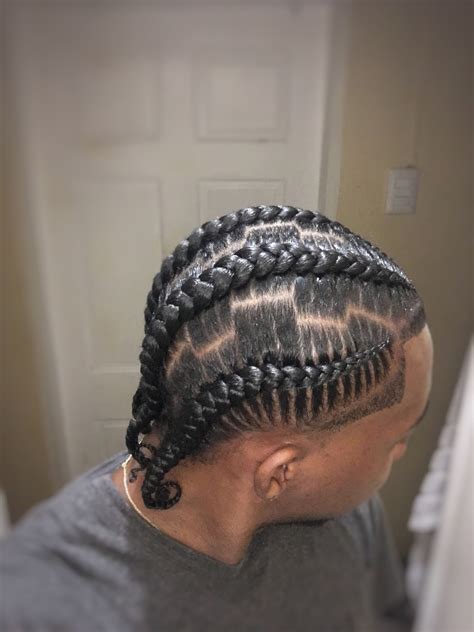 All Back Cornrows Cornrow Hairstyles For Men Long Hair Styles Men