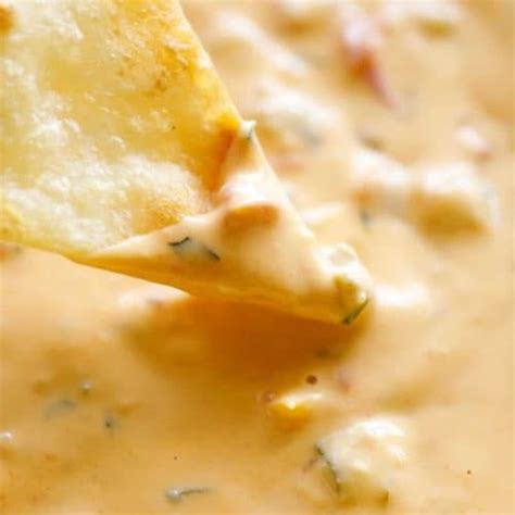 Queso Dip Recipe Mexican Cheese Dip The Chunky Chef Artofit