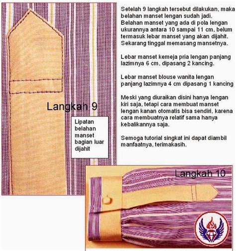 Metode global ini mengajarkan pada siswa keseluruhan materi, kemudian siswa membuat resume tentang materi tersebut yang mereka serap dan diambil intisarinya. MEMBUAT MANSET LENGAN PANJANG ~ Kursus Menjahit