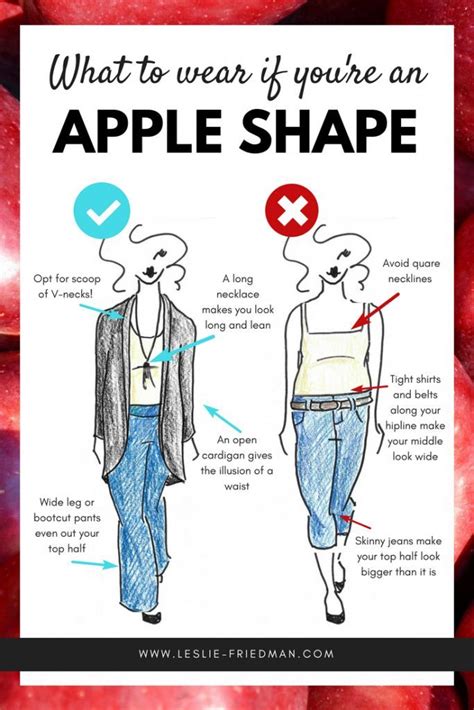 What To Wear If Youre Apple Shaped Apple Body Shape Outfits Apple