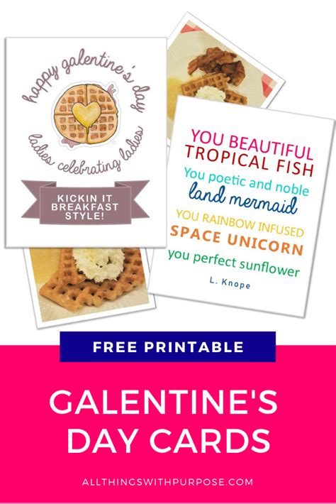 Happy Galentines Day Free Printable Cards