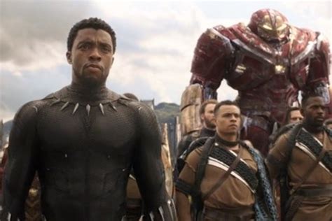 black panther in avengers infinity war 2018