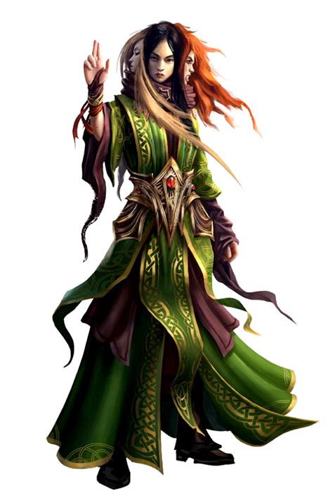 Fey Eldest Magdh The Three Pathfinder PFRPG DND D D D Fantasy Character Portraits