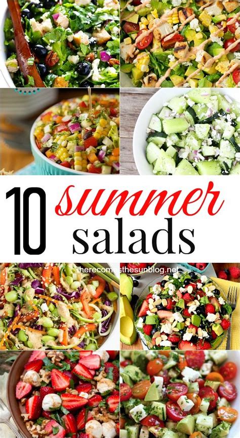 Check spelling or type a new query. 10 Summer Salads | Summer salads, Bbq side dishes, Summer ...