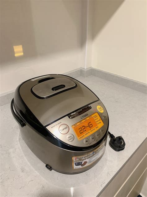 Tiger Induction Heating Rice Cooker TV Home Appliances Kitchen