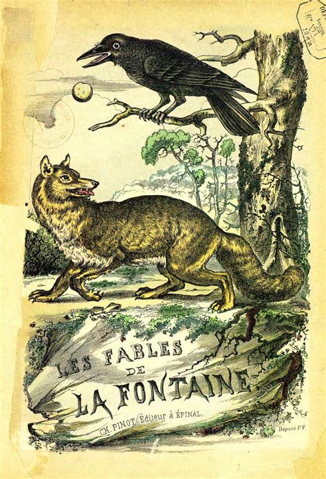 Illustration De Fables De La Fontaine 7