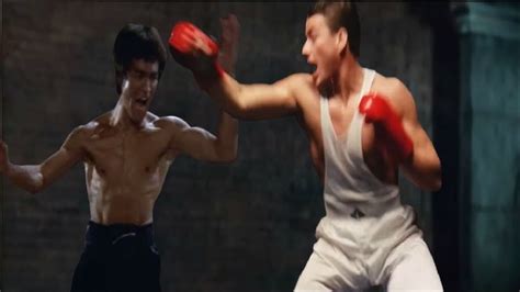 Bruce Lee Vs Jean Claude Van Damme Youtube