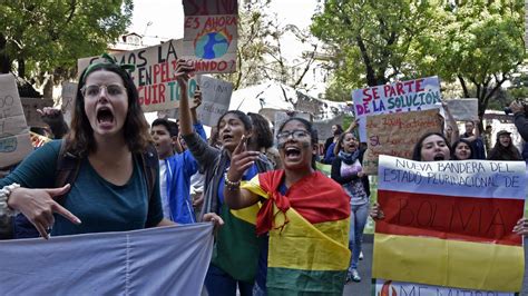 manifestaciones populares reclaman segunda vuelta en bolivia video cnn