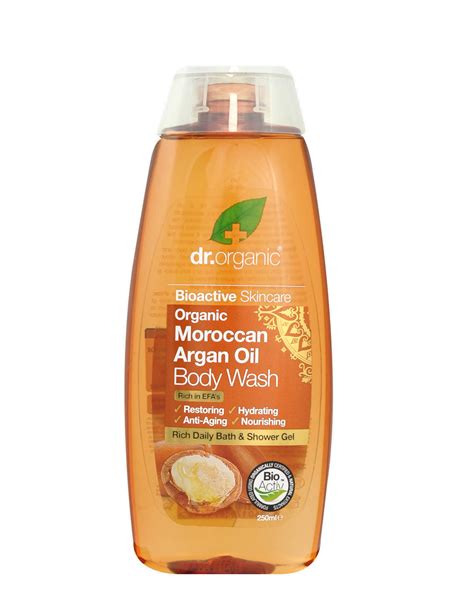Organic Moroccan Argan Oil Body Wash By Dr Organic 250ml