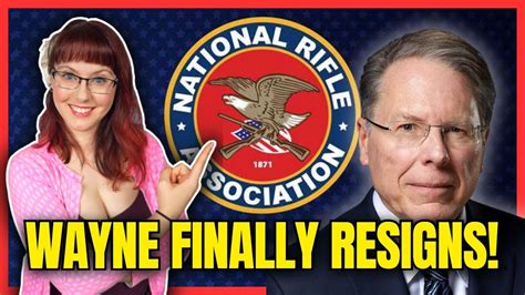 Wayne Lapierre Resigns From The Nra Youtube