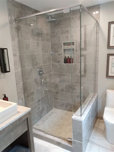 Custom Frameless Shower Tub Enclosures In Hopkins Shower Tub