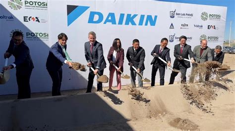 Daikin coloca primera piedra nuevas plantas de producción en SLP