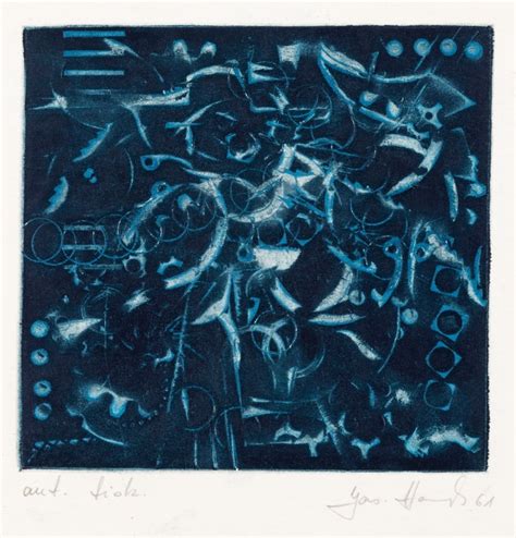 Modrá Strukturální Grafika Josef Hampl 19322019 1 Art Consulting