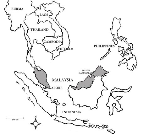 Draw A Map Of Asia