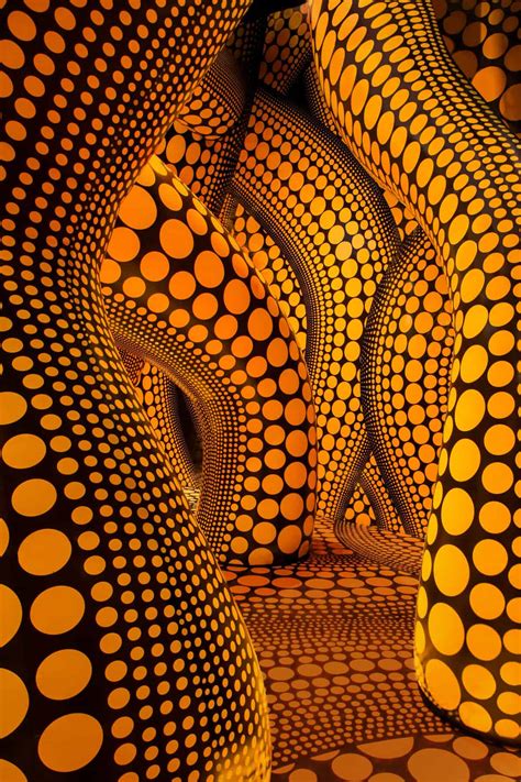Yayoi Kusama The Hope Of The Polka Dots Buried In Infinity Will Eternally Cover The Universe