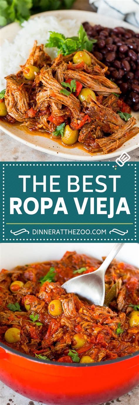 This Ropa Vieja Recipe Is A Traditional Dish Of Beef Roast Thats