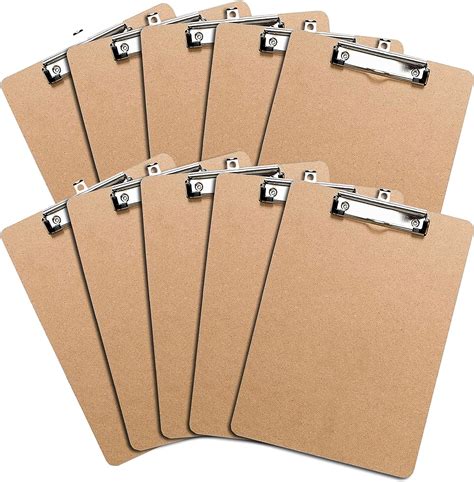 Clipboards Set Of 10 By Office Solutions Direct Eco Friendly