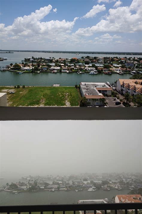 Before and after (Clearwater FL) : weather