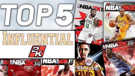 Top 5 Most Influential Nba 2k Games Video Games Of All Time Youtube