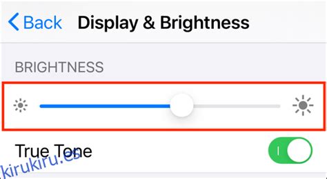 Cómo Ajustar El Brillo De La Pantalla En Su Iphone O Ipad ~ Kirukirues