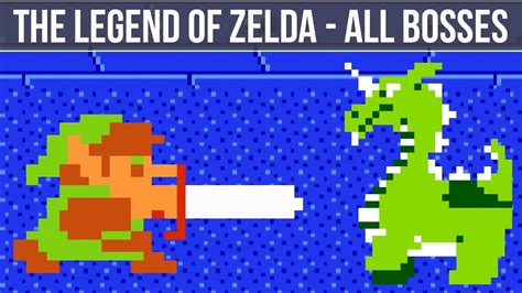 The Legend Of Zelda All Bosses Youtube