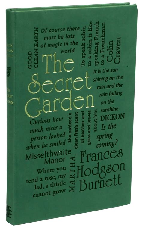 The Secret Garden Book By Frances Hodgson Burnett Official