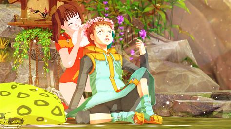 Mmd King And Diane The Seven Deadly Sins By Fghostly