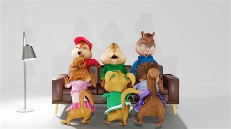 Alvin And The Chipmunks Head 🔥asyadan Karalamalar En Sevdiğim Eski Çizgi Filmler Par