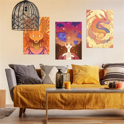 27 Stunning Living Room Wall Decor Ideas Displate Blog