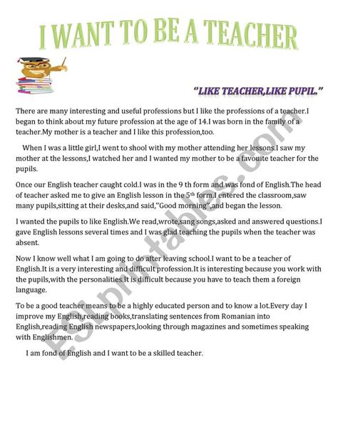 😝 Autobiography On Why You Want To Be A Teacher Free Essay Why I Want To Be A Teacher 2022 11 05