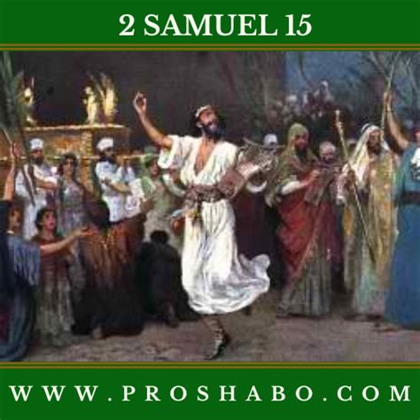 Verse By Verse Explanation Of 2 Samuel 15