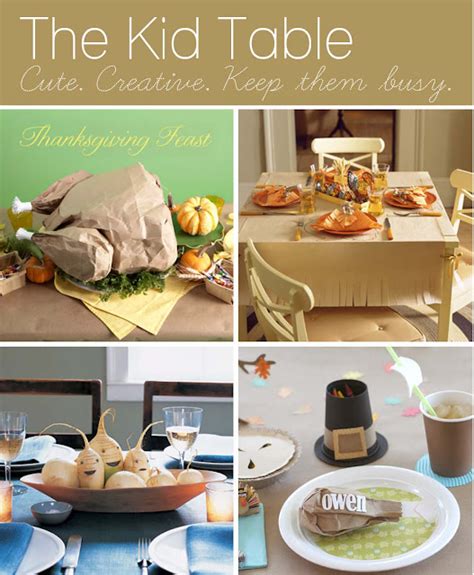 Kid Friendly Thanksgiving Table Decor Crafts Recipes And More At