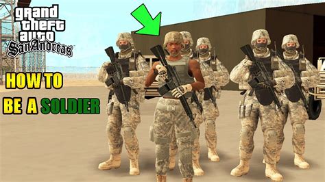 I Joined The Army In Gta San Andreasarmy Missions Youtube