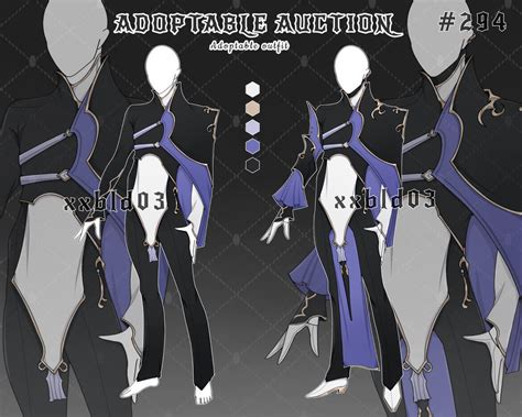Open Adoptable Auction Outfit 294 By Xxbld03 On Deviantart