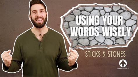 How To Use Your Words Wisely Youtube